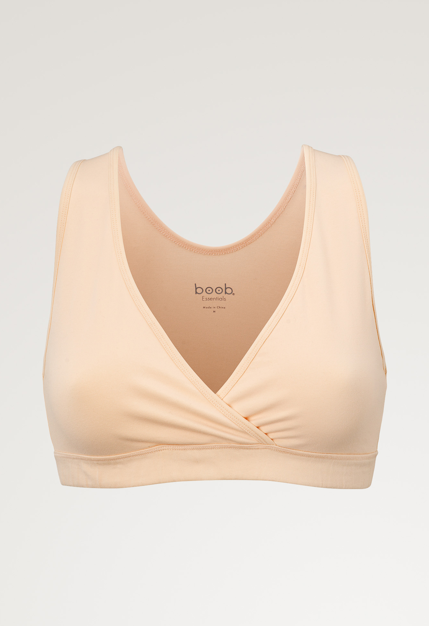 Essential maternity and nursing bra - Beige/Apricot gallery