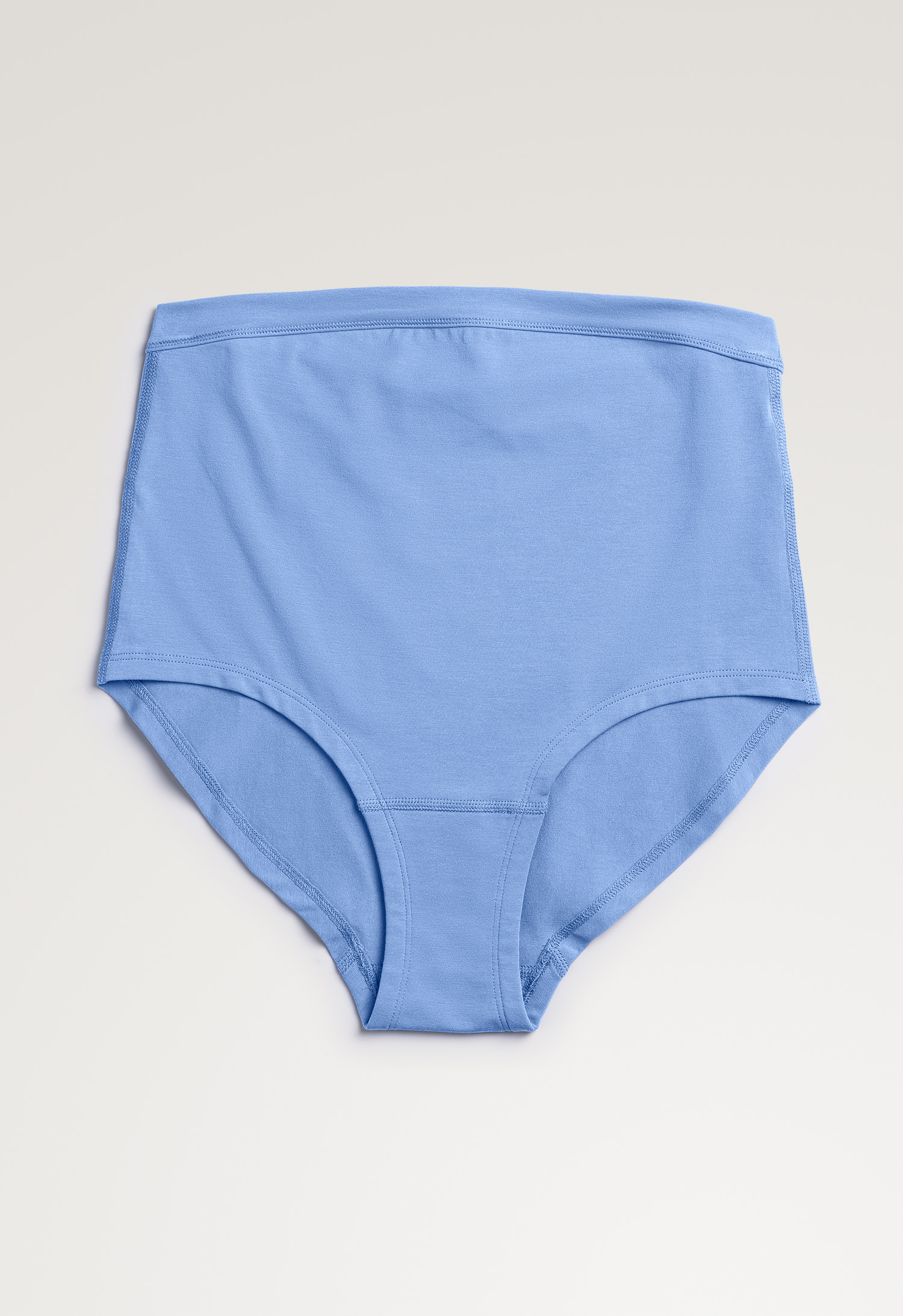 Essential maternity briefs - Mid blue gallery